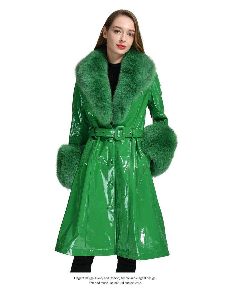 Women’s Genuine Leather Long Trench Coat CLOTHES Party Wear Women cb5feb1b7314637725a2e7: Beige|Beige|Beige|Black|Black|Black|Bright Beige|Bright Green|Bright Green|Bright Rose|Bright Rose|Coffee|Coffee|Coffee|Fuchsia|Fuchsia|Fuchsia|Green|Orange|Orange|Orange|Pink|Pink|Pink|Red|Red|Red